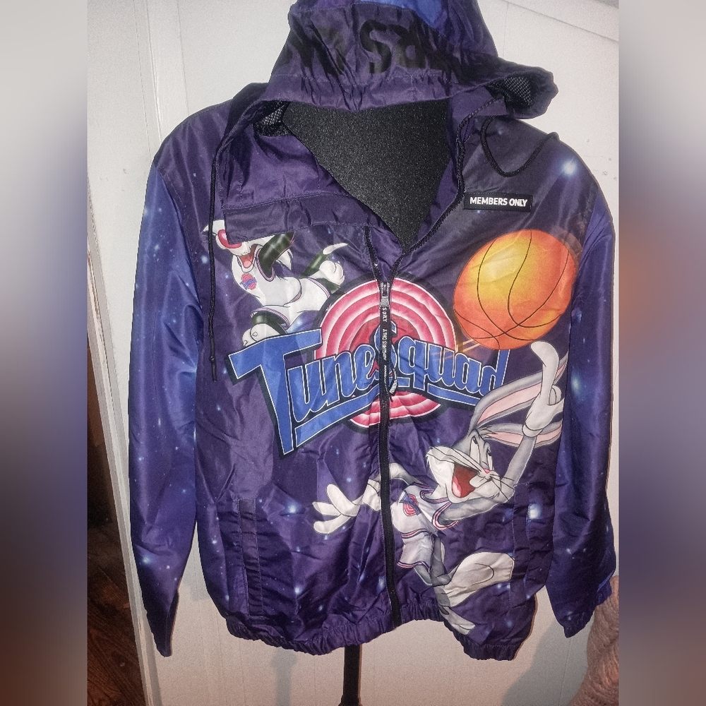 Members Only Purple Tune Squad Jacket